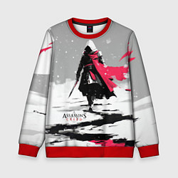 Свитшот детский Assassins Creed winter ninja, цвет: 3D-красный