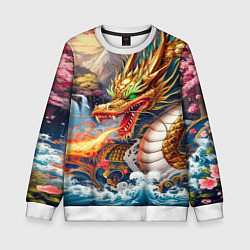 Детский свитшот Dragon tattoo - irezumi