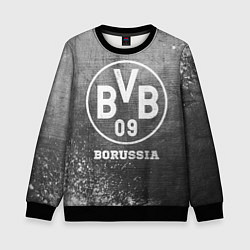 Детский свитшот Borussia - grey gradient