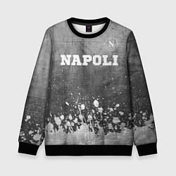 Свитшот детский Napoli - grey gradient посередине, цвет: 3D-черный