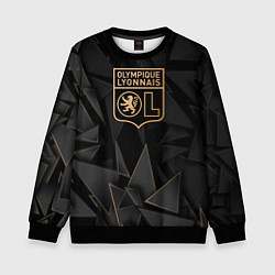 Детский свитшот Lyon golden poly