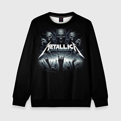 Детский свитшот Metallica thrash metal - gesture