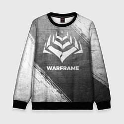 Свитшот детский Warframe - grey gradient, цвет: 3D-черный