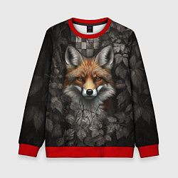 Детский свитшот Внимательный лис