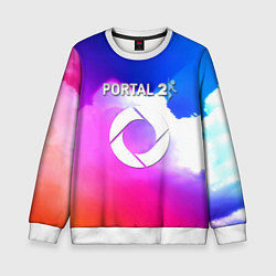 Детский свитшот Portal закат