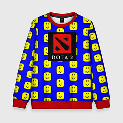 Детский свитшот Dota smile pattern