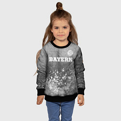 Свитшот детский Bayern - grey gradient посередине, цвет: 3D-черный — фото 2