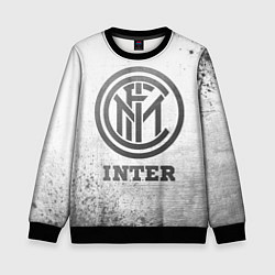 Детский свитшот Inter - white gradient