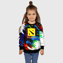 Свитшот детский Dota monster, цвет: 3D-черный — фото 2