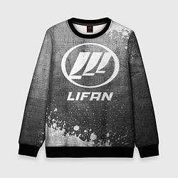 Детский свитшот Lifan - grey gradient