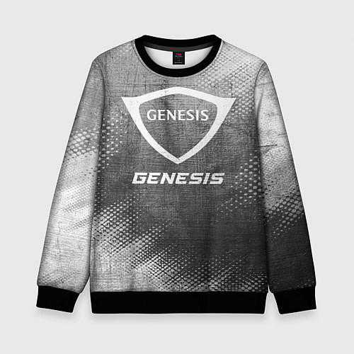 Детский свитшот Genesis - grey gradient / 3D-Черный – фото 1