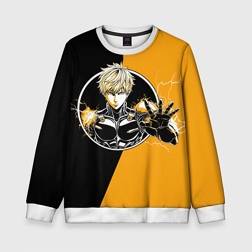 Детский свитшот Генос целится / 3D-Белый – фото 1