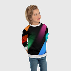 Свитшот детский Multicoloured, цвет: 3D-белый — фото 2