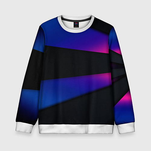 Детский свитшот Multicoloured / 3D-Белый – фото 1