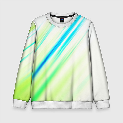 Детский свитшот Multicolored / 3D-Белый – фото 1