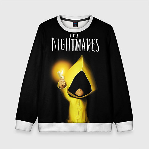 Детский свитшот Little Nightmares - Sixth / 3D-Белый – фото 1