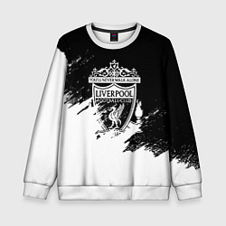 Свитшот детский Liverpool краски белые, цвет: 3D-белый