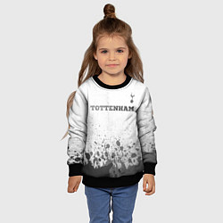 Свитшот детский Tottenham - white gradient посередине, цвет: 3D-черный — фото 2