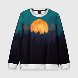 Детский свитшот Night in the forest