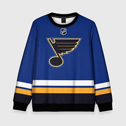 Свитшот детский St Louis Blues - NHL team, цвет: 3D-черный