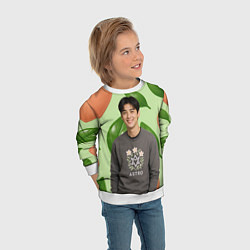 Свитшот детский Ча ЫнУ Astro, цвет: 3D-белый — фото 2