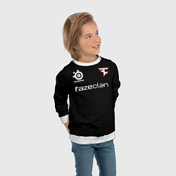 Свитшот детский FaZe Clan - Frozen 11, цвет: 3D-белый — фото 2