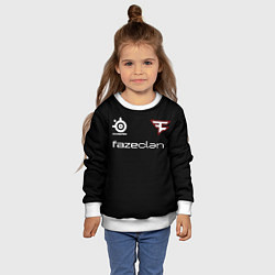 Свитшот детский FaZe Clan - Rain 19, цвет: 3D-белый — фото 2