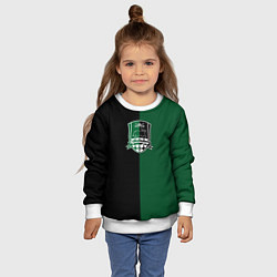 Свитшот детский Черников - ФК Краснодар, цвет: 3D-белый — фото 2