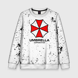 Свитшот детский Umbrella - white dirt, цвет: 3D-белый