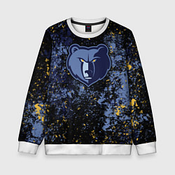 Детский свитшот Мемфис Гриззлис - цветовой хаос