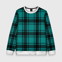 Детский свитшот Checkered dark blue
