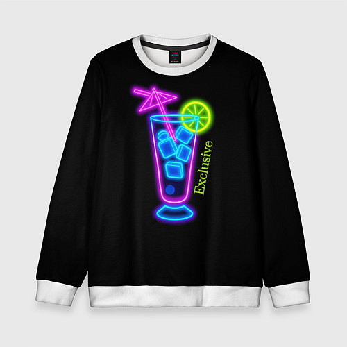 Детский свитшот Exclusive / 3D-Белый – фото 1