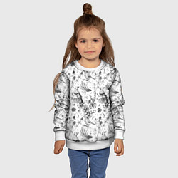 Свитшот детский Бузулукский бор, цвет: 3D-белый — фото 2