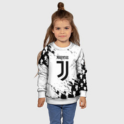 Свитшот детский Juventus люди спорт, цвет: 3D-белый — фото 2