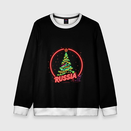 Детский свитшот New year / 3D-Белый – фото 1