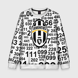 Детский свитшот Ювентус числа