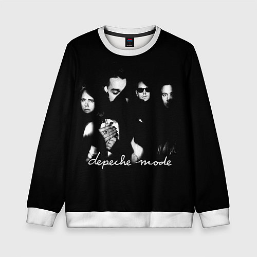 Детский свитшот Depeche Mode shoot / 3D-Белый – фото 1