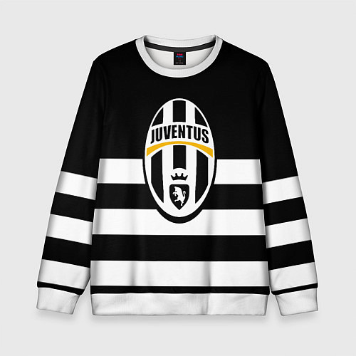Детский свитшот Juventus линии / 3D-Белый – фото 1