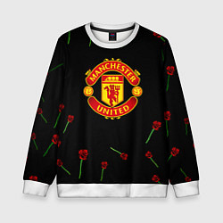 Детский свитшот Манчестер Юнайтед розы
