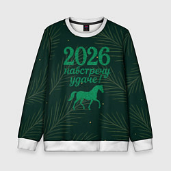 Детский свитшот Навстречу удаче 2026