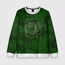 Детский свитшот NBA Celtics camo