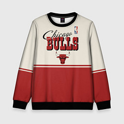 Свитшот детский NBA Chicago Bulls vintage, цвет: 3D-черный
