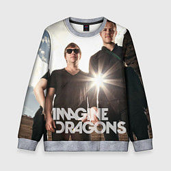 Свитшот детский Imagine Dragons, цвет: 3D-меланж