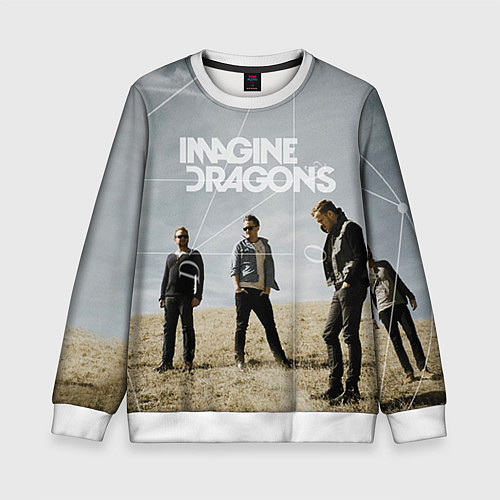 Детский свитшот Imagine Dragons: Boys / 3D-Белый – фото 1