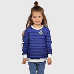 Свитшот детский Chelsea: Zola, цвет: 3D-белый — фото 2