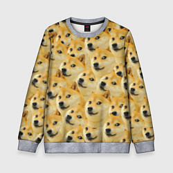 Свитшот детский Doge, цвет: 3D-меланж