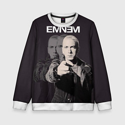 Свитшот детский Eminem: You, цвет: 3D-белый