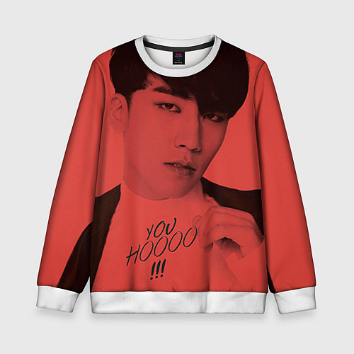 Детский свитшот Big bang: You Hoooo / 3D-Белый – фото 1