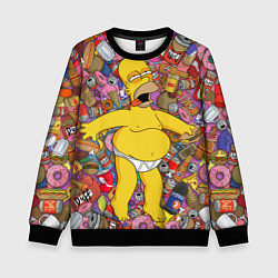 Детский свитшот Рай Гомера