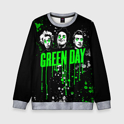 Детский свитшот Green Day: Acid Colour